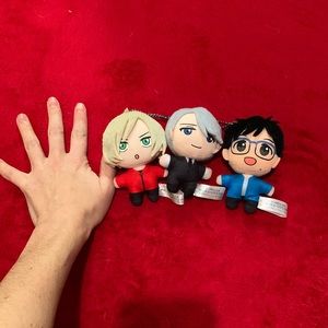 Small plushies- Yuri on ice
